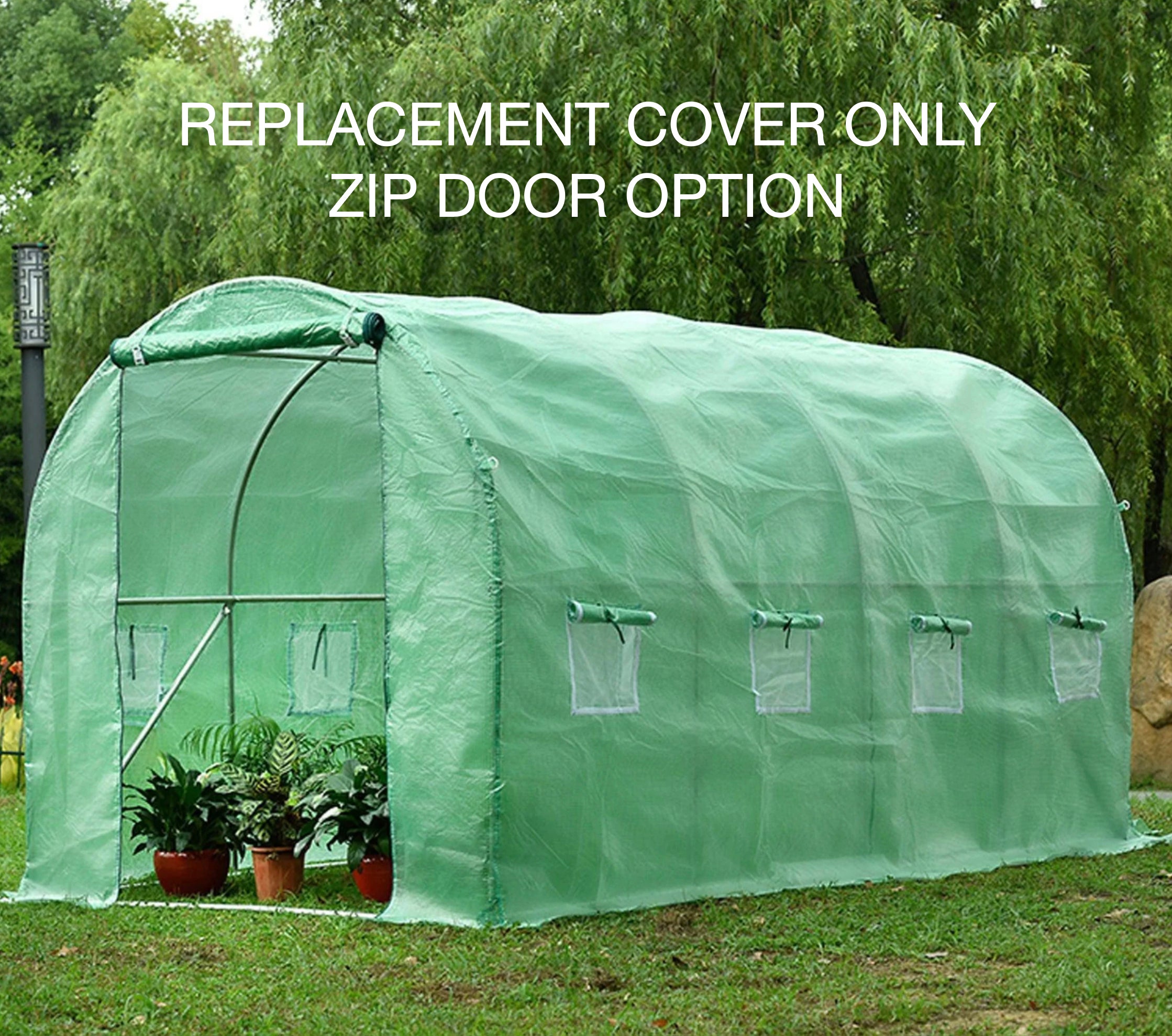 4m Replacement Greenhouse Cover | Polytunnel | Feel Good UK